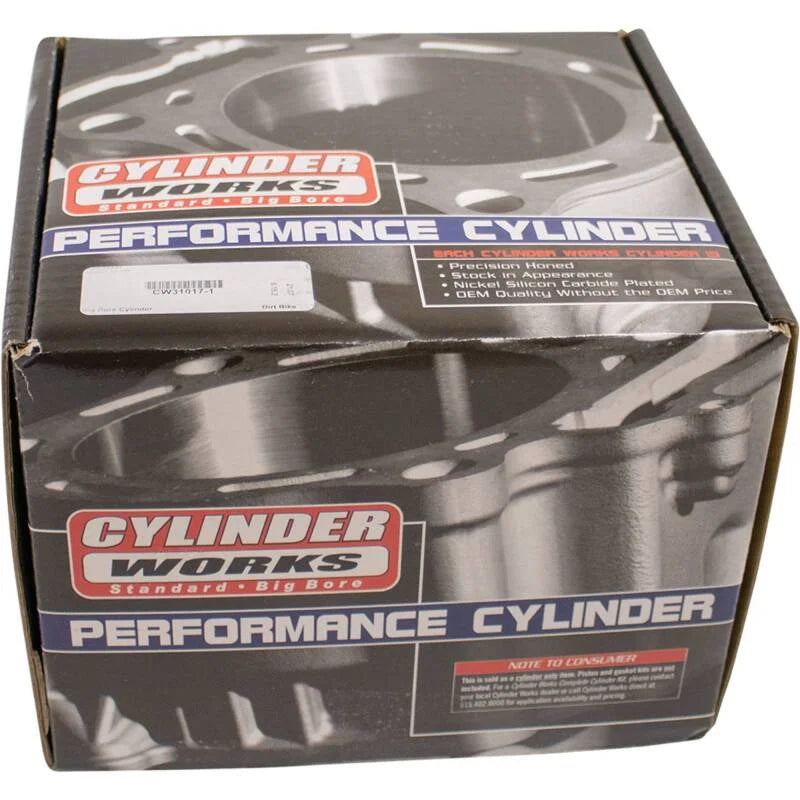 Cylinder Works 21-24 Kawasaki KX 250 F 250cc Big Bore Cylinder 81mm - Back View