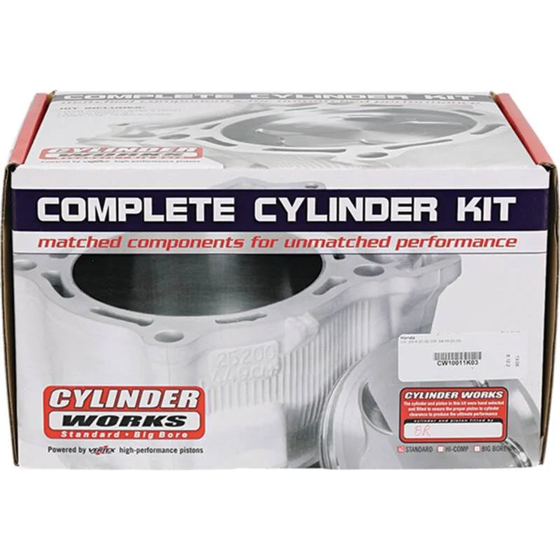 Cylinder Works 22-23 Honda CRF 250 R 250cc Standard Bore Cylinder Kit - Back View