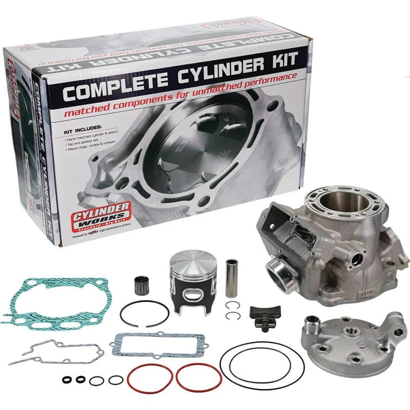 Cylinder Works 99-23 Yamaha YZ 250 250cc Standard Bore Cylinder Kit - Installation View