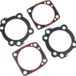 Load image into Gallery viewer, Cylinder/Base Gasket Set - Big Twin James Gasket JGI-16770-66-S - Side View