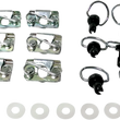 Load image into Gallery viewer, D-Ring Kit - Black Clips - Main Product View