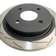Load image into Gallery viewer, DBA 00-04 Ford Focus (excl SVT) Rear Slotted Street Series Rotor - Main Product View