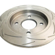 Load image into Gallery viewer, DBA 00-04 Ford Focus (excl SVT) Rear Slotted Street Series Rotor - Back View