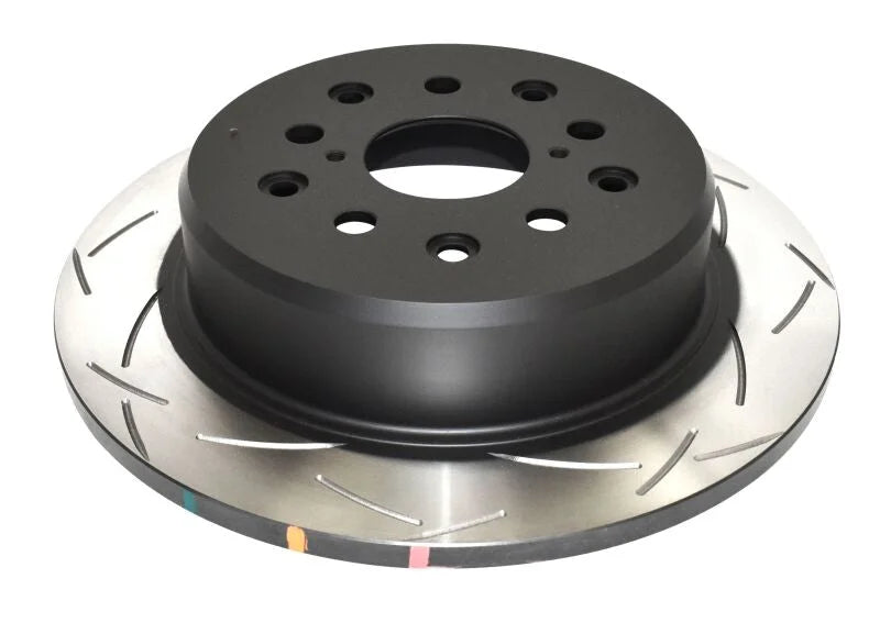 DBA 00-05 Lexus IS300 Rear Slotted 4000 Series Rotor - Side View
