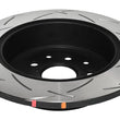 Load image into Gallery viewer, DBA 00-05 Lexus IS300 Rear Slotted 4000 Series Rotor - Back View