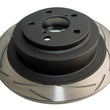 Load image into Gallery viewer, DBA 01-04 Outback 2.5L/3.0 H6 Rear Slotted Street Series Rotor - Main Product View