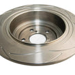 Load image into Gallery viewer, DBA 01-04 Outback 2.5L/3.0 H6 Rear Slotted Street Series Rotor - Back View