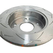 Load image into Gallery viewer, DBA 01-06 Honda Civic Type R Rear 4000 Series T3 Slotted Rotor - Back View