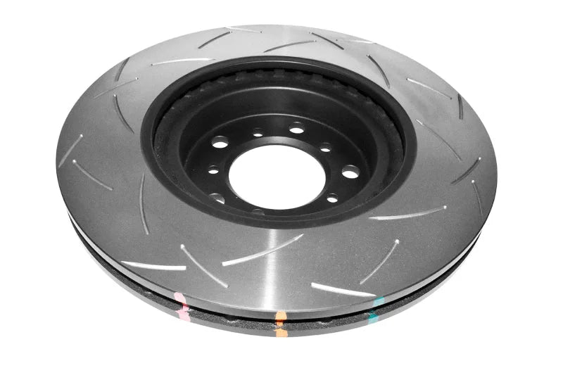 DBA 01-07 BMW M3 E46 w/325mm rotor Front Slotted 4000 Series Rotor - Back View