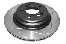 Load image into Gallery viewer, DBA 01-07 BMW M3 E46 w/325mm rotor Rear Slotted 4000 Series Rotor - Side View