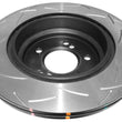 Load image into Gallery viewer, DBA 01-07 BMW M3 E46 w/325mm rotor Rear Slotted 4000 Series Rotor - Back View