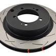 Load image into Gallery viewer, DBA 01-07 Mitsubishi Lancer Evolution 7/8/9 Rear Slotted 4000 Series Rotor - Main Product View