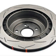 Load image into Gallery viewer, DBA 01-07 Subaru WRX / 05-07 Subaru Forester XT Rear Slotted 4000 Series Rotor - Side View
