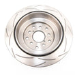 Load image into Gallery viewer, DBA 01-07 Subaru WRX STI 10 Hole Rear Street Series T2 Slotted Rotor - Back View