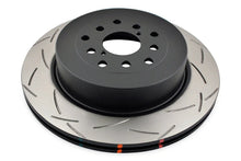 Load image into Gallery viewer, DBA 01-07 Subaru WRX/STI 10 Stud Hole Rear Slotted 4000 Series Rotor - Main Product View