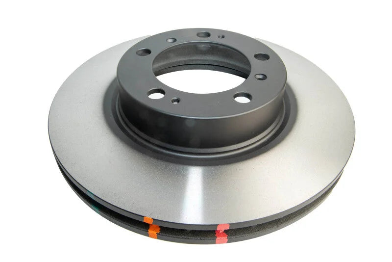 DBA 01-12 Porsche Boxster Front 4000 Series Plain Rotor - Side View