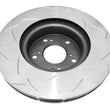 Load image into Gallery viewer, DBA 01+ Acura Integra Type R DC5 JDM Front Slotted 4000 Series Rotor - Side View