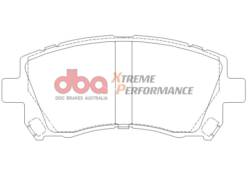 DBA 02-03 Subaru WRX / 98-01 Subaru Impreza XP650 Front Brake Pads - Additional View 7
