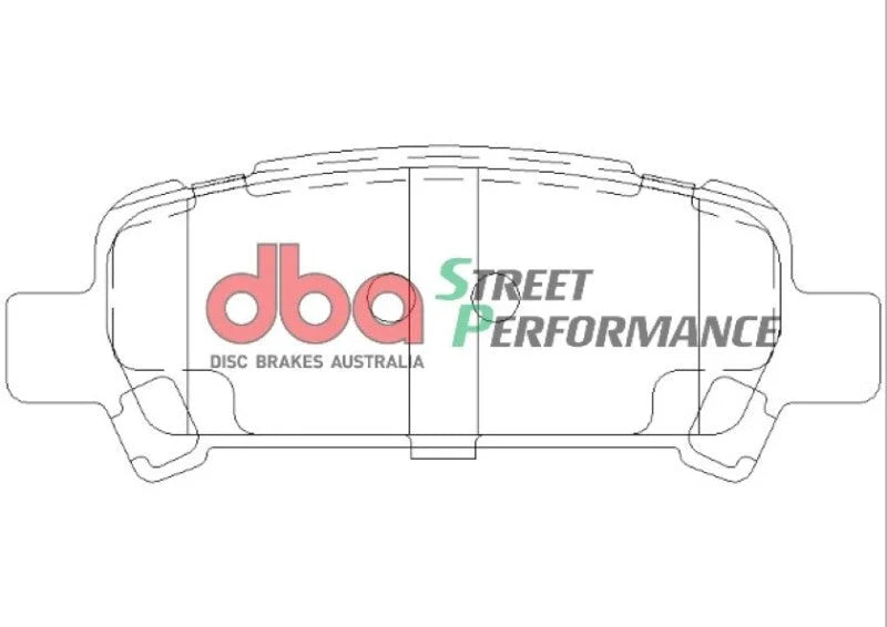 DBA 02-03 Subaru WRX SP500 Rear Brake Pads - Additional View 9