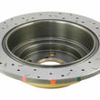 Load image into Gallery viewer, DBA 02-06 WRX / 98-07 Impreza 2.5L RS Rear Drilled &amp; Slotted 4000 Series Rotor - Back View