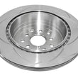 Load image into Gallery viewer, DBA 02-09 Subaru WRX / 02-07 STi 10 Stud Hole Rear Slotted Street Series Rotor - Side View
