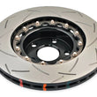 Load image into Gallery viewer, DBA 02-10 WRX / 13+ FR-S / 13+ BRZ Premium Front Slotted 5000 Series 2 Piece Rotor w/ Black Hat - Back View