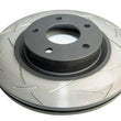 Load image into Gallery viewer, DBA 03-05 350Z / 03-04 G35 / 03-05 G35X Front Slotted 4000 Series Rotor - Side View