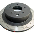 Load image into Gallery viewer, DBA 03-05 350Z / 03-04 G35 / 03-05 G35X Rear Slotted 4000 Series Rotor - Side View