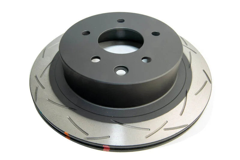 DBA 03-05 350Z / 03-04 G35 / 03-05 G35X Rear Slotted 4000 Series Rotor - Side View