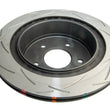 Load image into Gallery viewer, DBA 03-05 350Z / 03-04 G35 / 03-05 G35X Rear Slotted 4000 Series Rotor - Back View