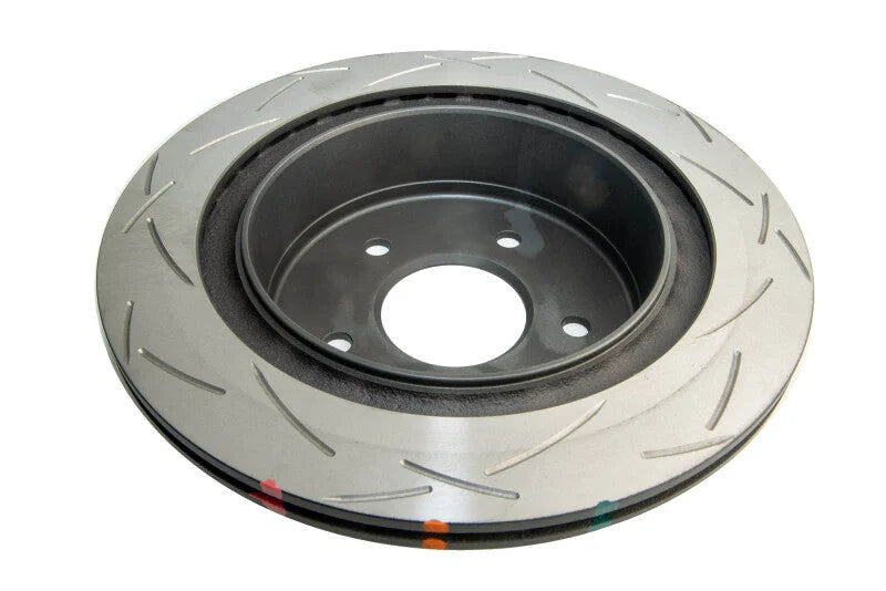 DBA 03-05 350Z / 03-04 G35 / 03-05 G35X Rear Slotted 4000 Series Rotor - Back View