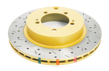 Load image into Gallery viewer, DBA 03-05 Evo 8/9 Rear Drilled &amp; Slotted 4000 Series Rotor - Main Product View