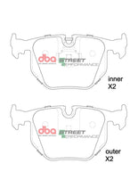 Load image into Gallery viewer, DBA 03-06 BMW M3 E46 SP Performance Rear Brake Pads - Additional View 6