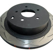 Load image into Gallery viewer, DBA 03-06 Infiniti FX35 Rear Slotted 4000 Series Rotor - Side View