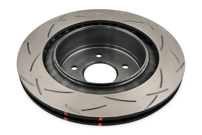 DBA 03-07 350Z / 03-04 G35 w/ Brembo Rear Slotted 4000 Series Rotor - Side View