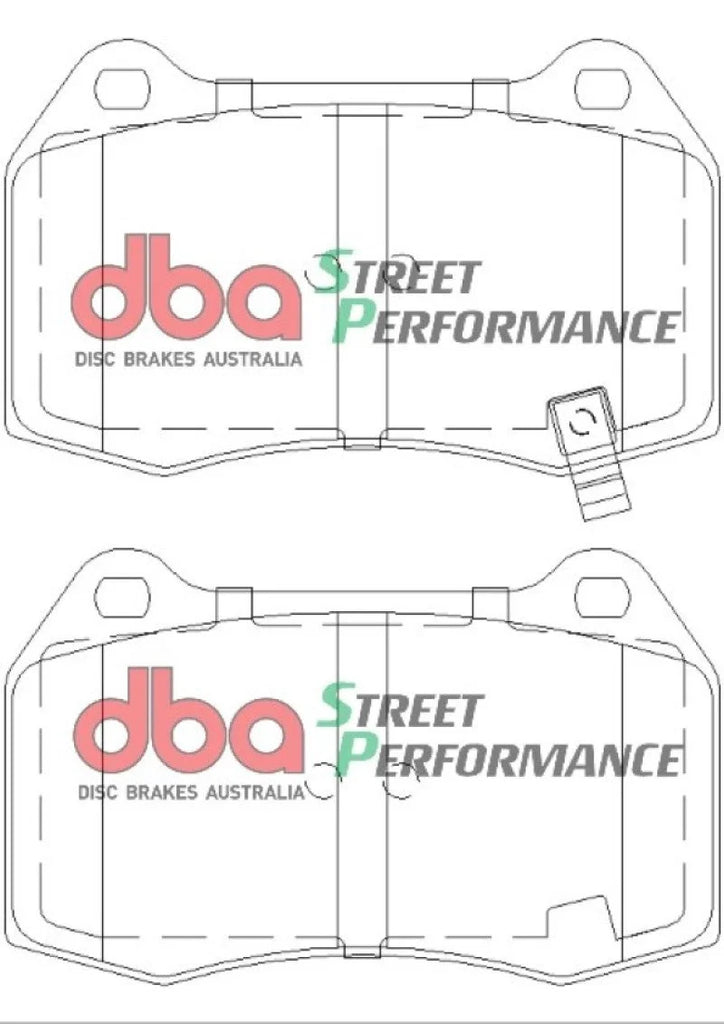 DBA 03-07 G35 w/ Brembo SP500 Front Brake Pads - Additional View 12