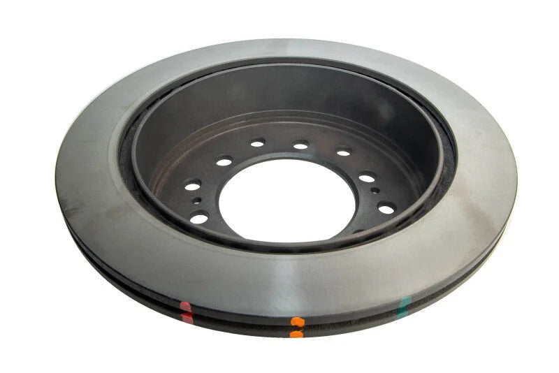 DBA 03-09 Toyota 4Runner Rear 4000 Series Plain Rotor - Side View