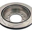 Load image into Gallery viewer, DBA 03-09 Toyota 4Runner Rear Slotted Street Series Rotor - Back View