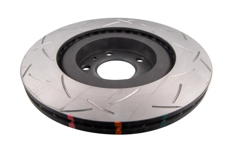 DBA 03-10 RX-8 Sport Suspension Front Slotted 4000 Series Rotor - Back View