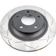 Load image into Gallery viewer, DBA 03-10 RX-8 Std Suspension / Sport Suspension Rear Slotted 4000 Series Rotor - Side View