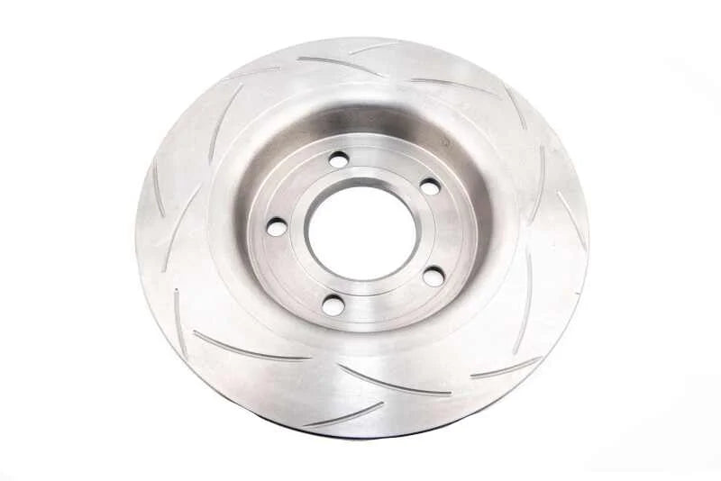 DBA 04-05 Mazda 3 2.3L / 06+ MazdaSpeed3 Rear Slotted Street Series Rotor - Side View