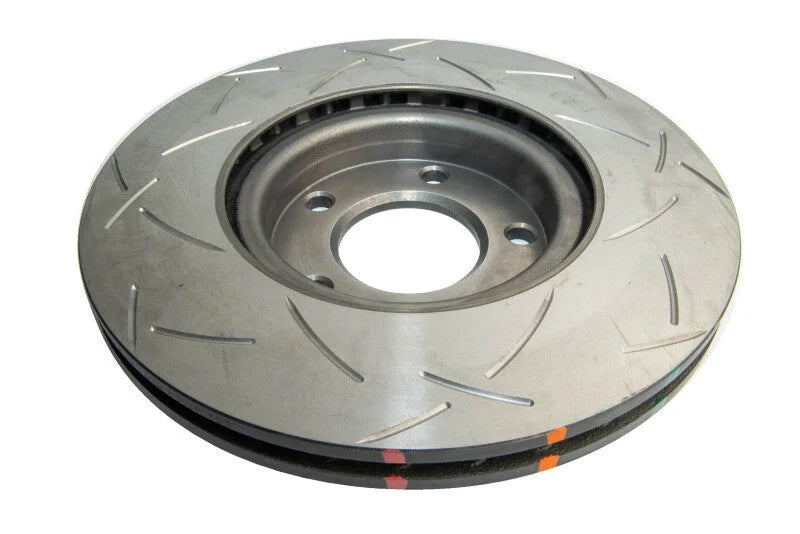 DBA 04-05 Mazda 3 2.3L (exc. MazdaSpeed) Front Slotted 4000 Series Rotor - Back View