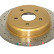 Load image into Gallery viewer, DBA 04-08 Infiniti QX56 / 04-05 Armada / 04-3/04 Titan Rear Drilled &amp; Slotted 4000 Series Rotor - Side View