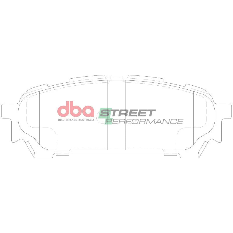 DBA 04-08 Subaru Forester SP500 Rear Brake Pads - Additional View 10