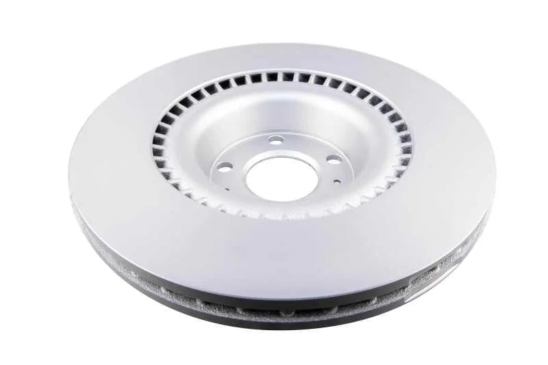 DBA 04-10 Audi A8 Quattro V8 Front En-Shield Standard Rotor - Side View