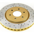 Load image into Gallery viewer, DBA 04-12 Nissan Pathfinder 4.0L Front Drilled &amp; Slotted Street Series Rotor - Side View