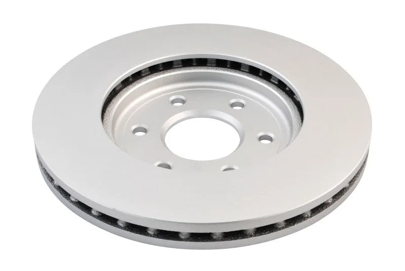 DBA 04-12 Nissan Pathfinder 4.0L Front En-Shield Standard Brake Rotor - Side View