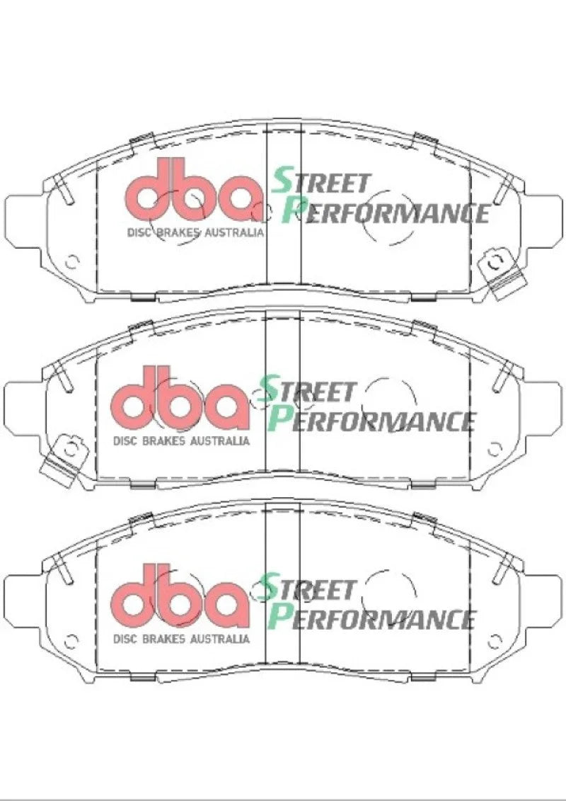 DBA 04-12 Nissan Pathfinder SP Performance Front Brake Pads - Additional View 7