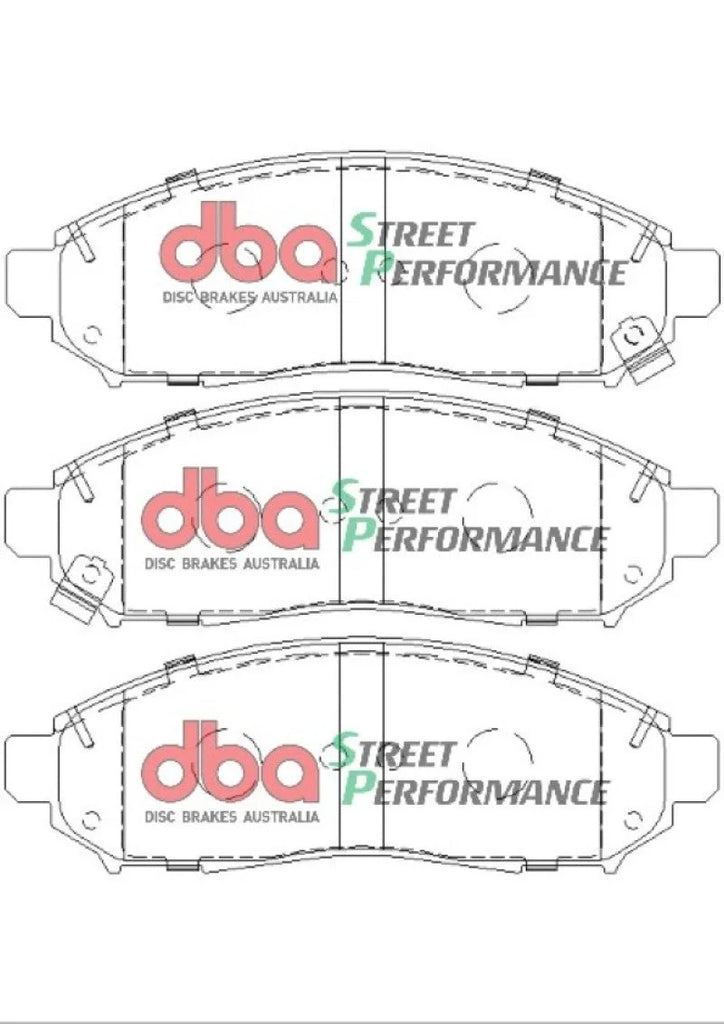 DBA 04-12 Nissan Pathfinder SP Performance Front Brake Pads - Additional View 7