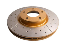 Load image into Gallery viewer, DBA 04-13 Mazda 3 2.3L/2.5L Front Drilled &amp; Slotted Street Series Rotor - Side View